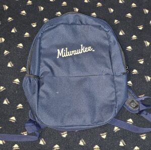Blue Milwaukee Brewers Backpack